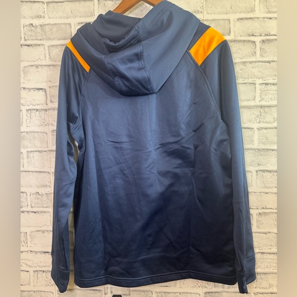 NWOT! Men’s NBA Denver Nuggets basketball blue hoodie sweatshirt Large - Picture 2 of 4